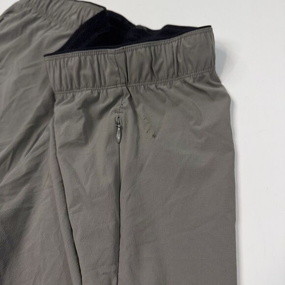 NOBULL Mens Performance Workout Shorts Gray Athletic Gym Outdoors Size M - Picture 4 of 7